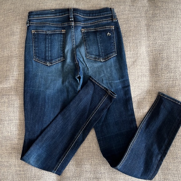 Rag & Bone Mid-rise Skinny Jeans - Picture 2 of 6